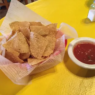 Chips and salsa