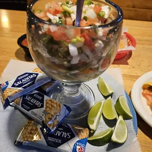 Fish ceviche
