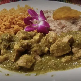 Chile Verde Burrito