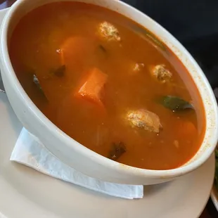 Sopa de Albondigas