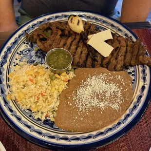 Carne Asada Plate