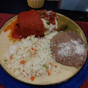 Chili Relleno Plate