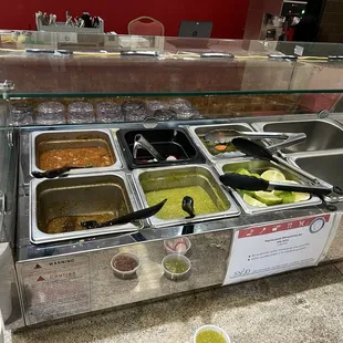 Salsa bar