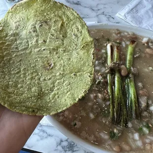 Delicious hand made tortillas