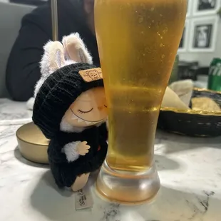 Beer  for the dry throat