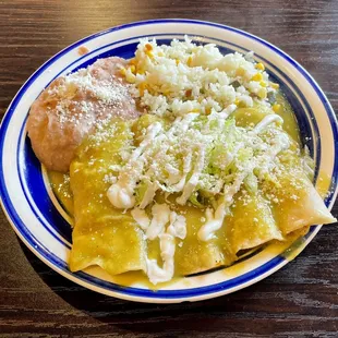 Chicken Enchiladas