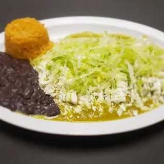 Enchiladas Verdes