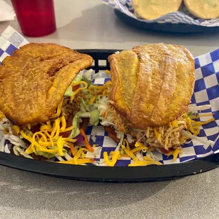 Patacones / Crazy Plantains