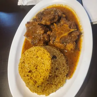 Oxtail quaint portion