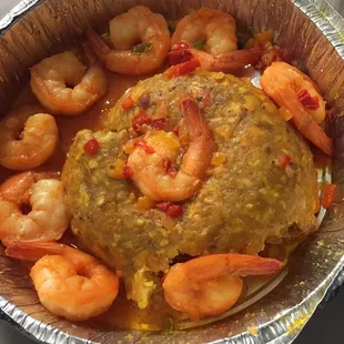 Shrimp Mofongo