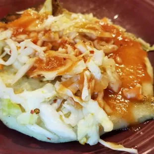 Cheese pupusa