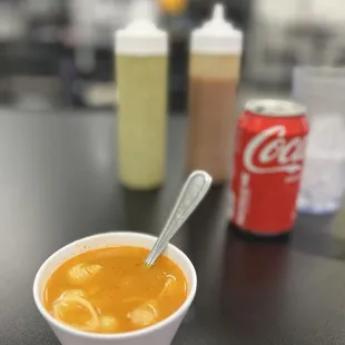 Miguel Angel gave me this sopita to start. It was so good!! Just like mom makes!