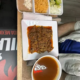 Birria plate