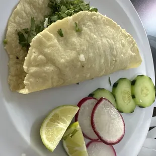 Housemade tortilla asada