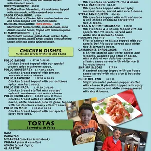 New Menu! Starting April 1st 2019