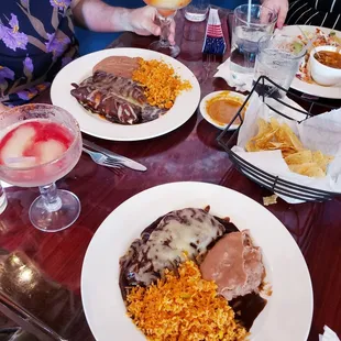 Mole and margaritas
