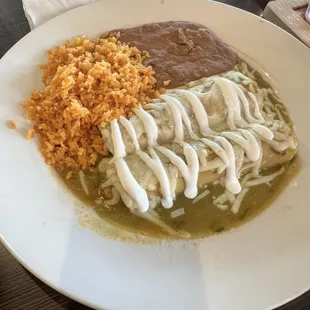 Enchiladas Verdes
