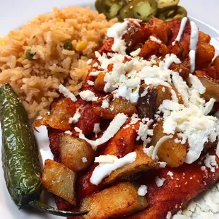 Enchiladas Aztecas