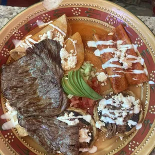 a plate of food