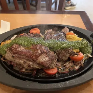 Chimichurri steak