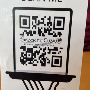 Qr menu