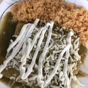 Chicken Enchiladas Verdes
