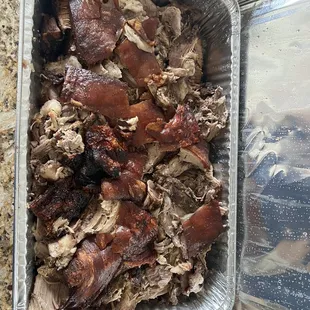 Pernil (Roasted pork catering)