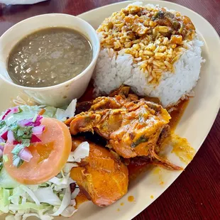 Pollo guisado from the buffet