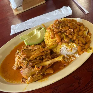Chicken and Rice and Beans