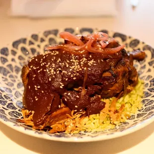 Pork shank mole