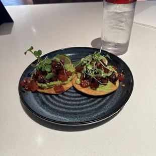 Tuna Tostada