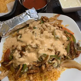 Spicy Steven Special with added veggies