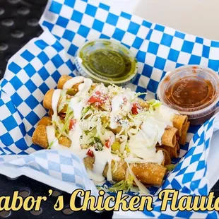Chicken Flautas