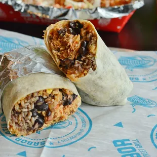 two burritos
