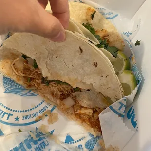 Soggy broken taco