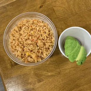 Arroz y Avocado