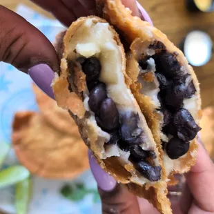 Black Bean empanadas.