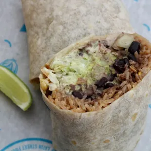 Three Amigos Burrito