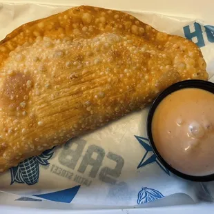 Chicken Empanada! Huge and delicious!