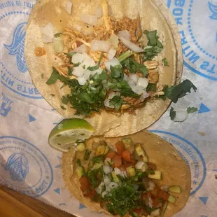 two tacos