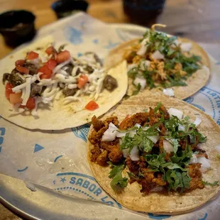 My three tacos