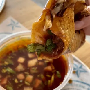 Quesabirria Taco @restaurant_aholic