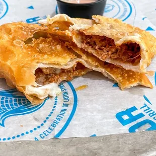 Ground Beef Empanada @restaurant_aholic