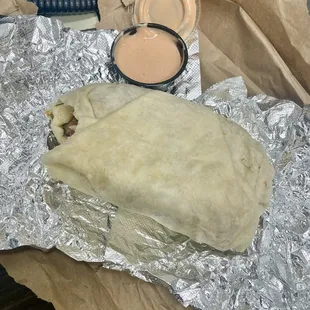 B.Y.O. Burrito wrapped up so snug &amp; so tight