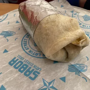 Tofu Ranchero Burrito