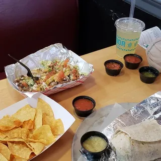 Three Amigos Burrito