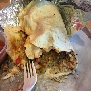 Tofu Ranchero Burrito