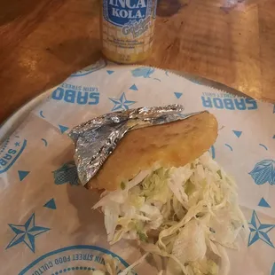 Grilled chicken gordita