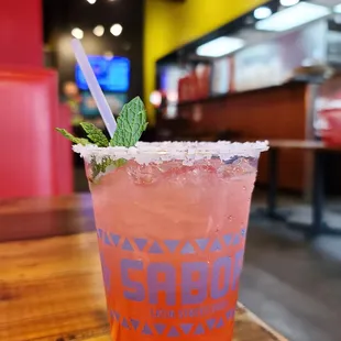 I love a bargain, Wesley Chapel Sabor has $5 Strawberry Margaritas All the Time!!!!