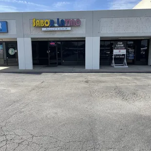 the outside of a store